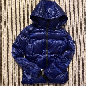 S13 Metallic Blue down Jacket XS